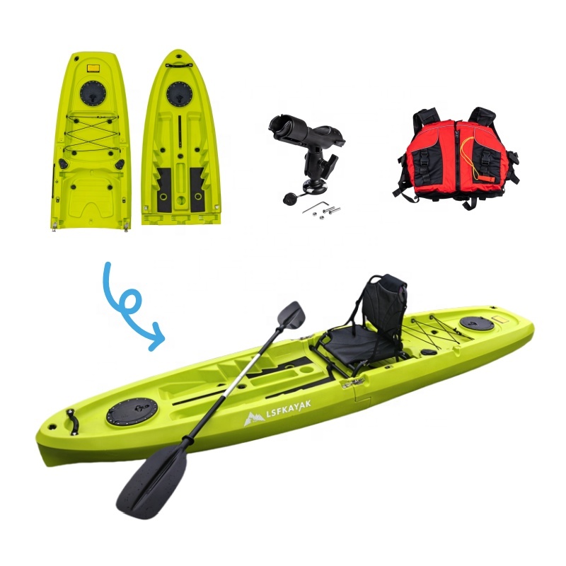 Надувной каяк LSF Novel 3.3 ме – обзор и цена Fishing Kayak Pedal Drive