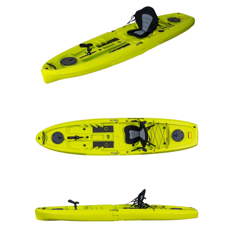 Надувной каяк LSF Novel 3.3 ме – обзор и цена Fishing Kayak Pedal Drive