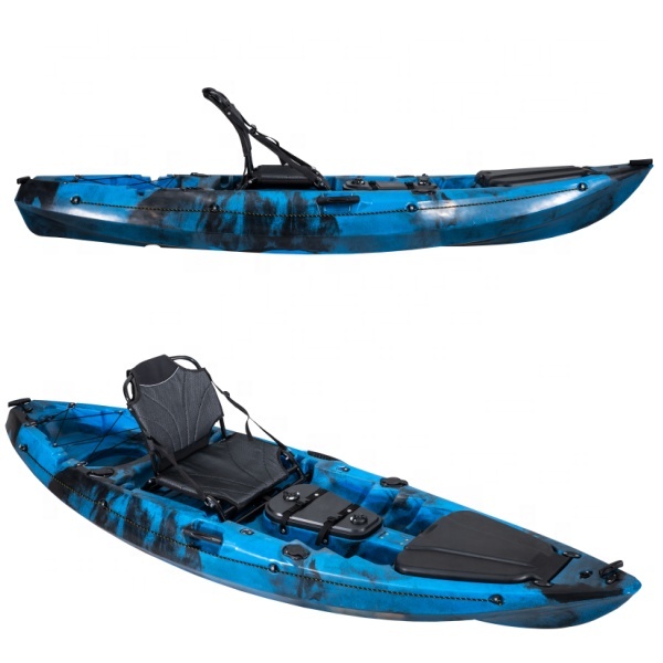 Пластиковая рыболовная лодка-к – обзор и цена Fishing Kayak Pedal Drive